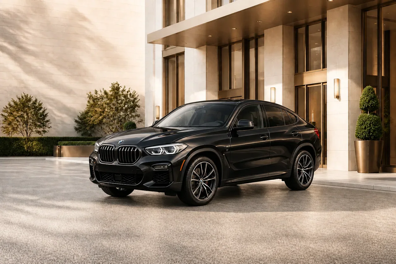 BMW X6 2024 готов к поездке