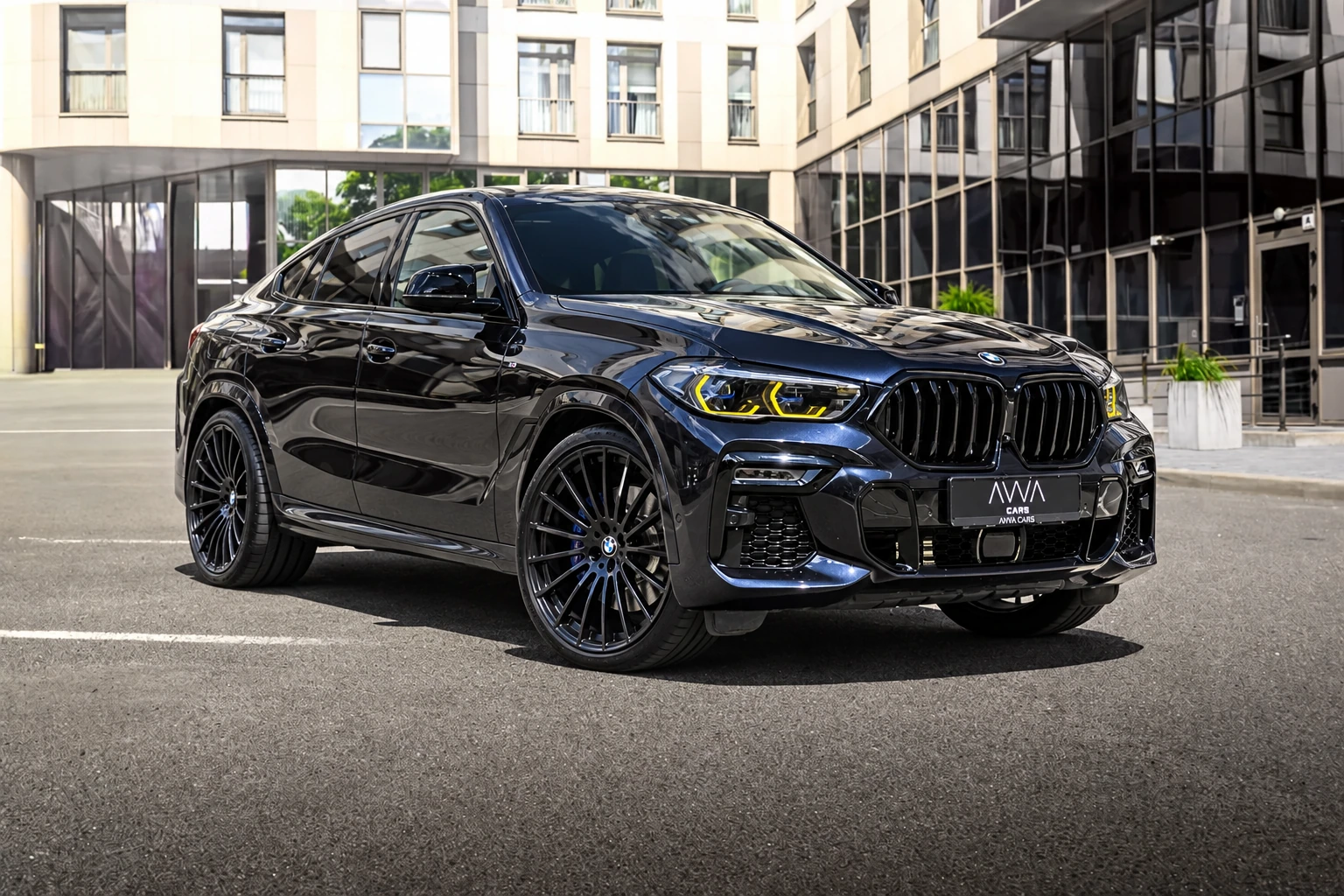 BMW X6 Black Vermilion — главное фото AVVA CARS