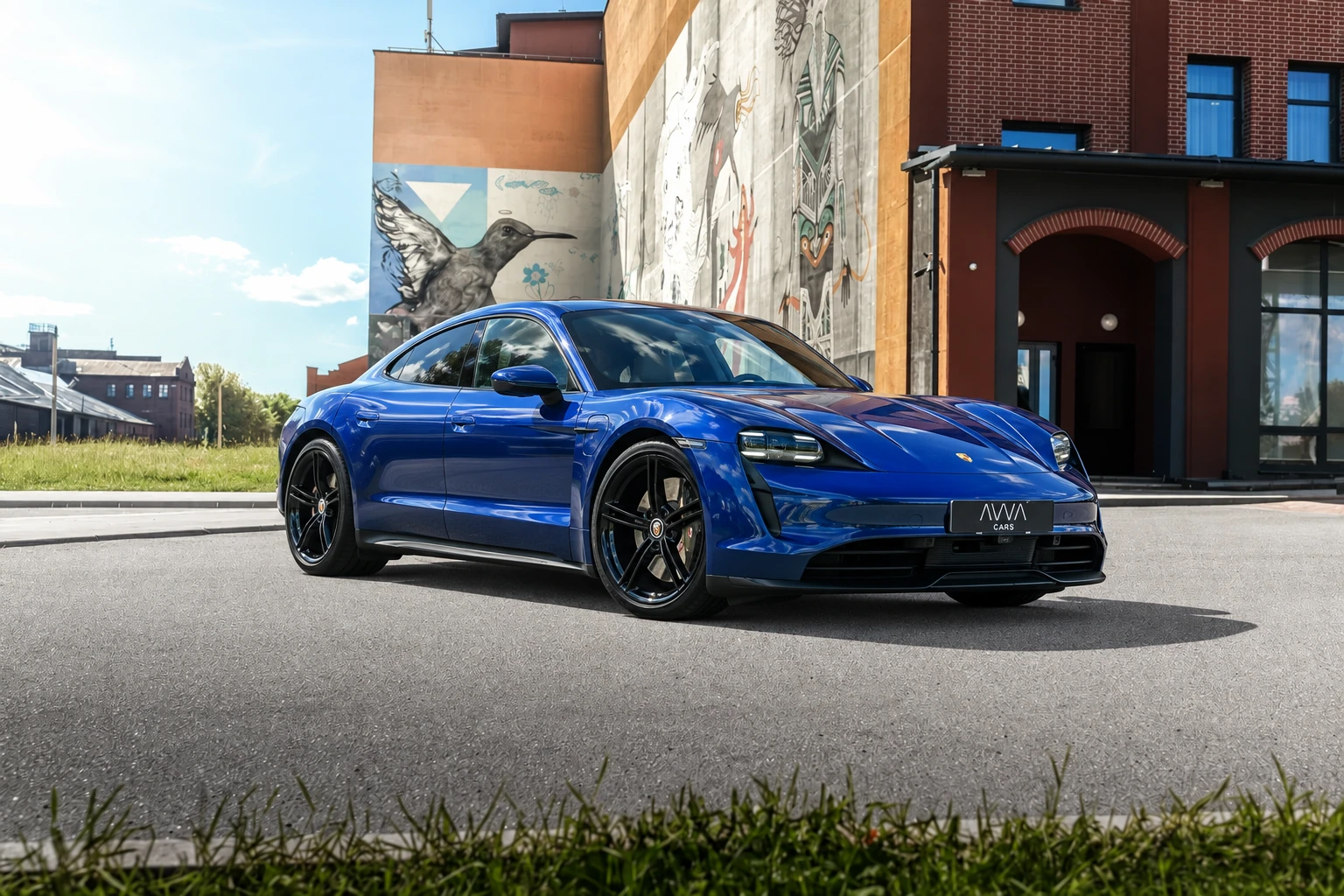 Porsche Taycan готов к поездке