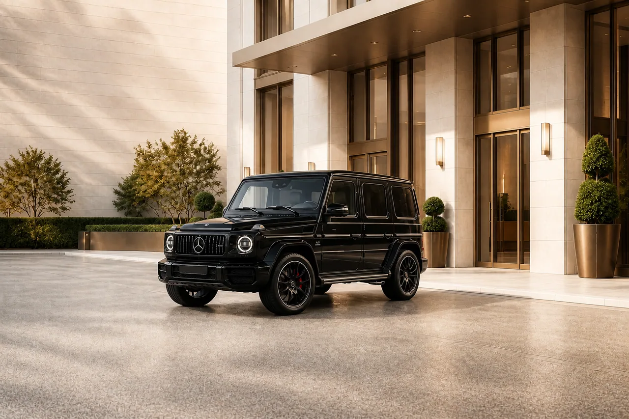 Mercedes-Benz G63 AMG готов к поездке