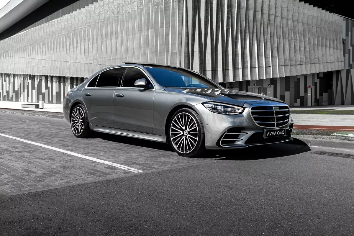 Mercedes-Benz S-class W223 avva cars premium rent