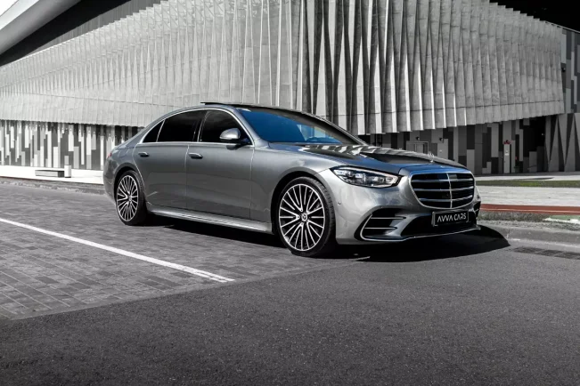 Mercedes-Benz S-class W223 avva cars premium rent